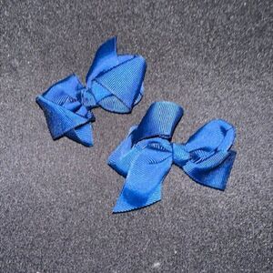 SET of 3" Navy Boutique Bows  7289  New